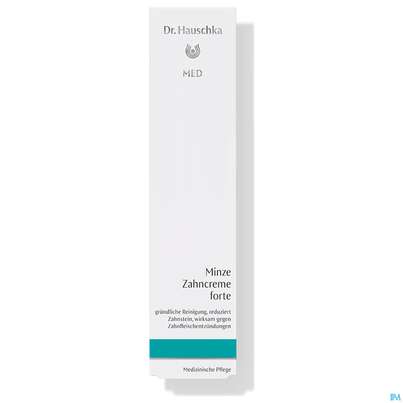 Dr. Hauschka Minze Zahncreme Forte 75ml, A-Nr.: 3412826 - 02