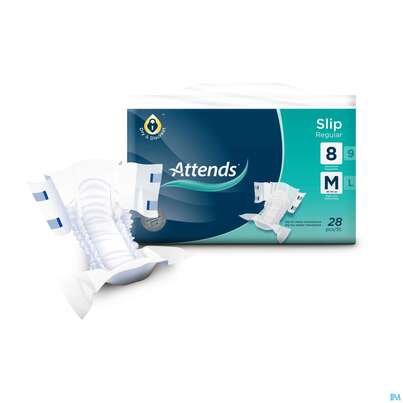 Inkontinenz Attends Slip Regular M 8 112st, A-Nr.: 3429761 - 02