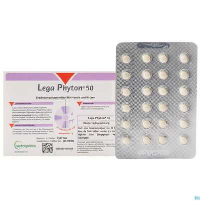 Veterinaerprodukte Legaphyton Tabl 50 24st, A-Nr.: 2027894 - 02