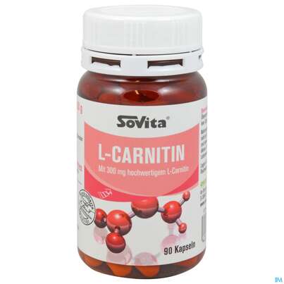 L-carnitin Kapseln Sovita 90st, A-Nr.: 3862972 - 02