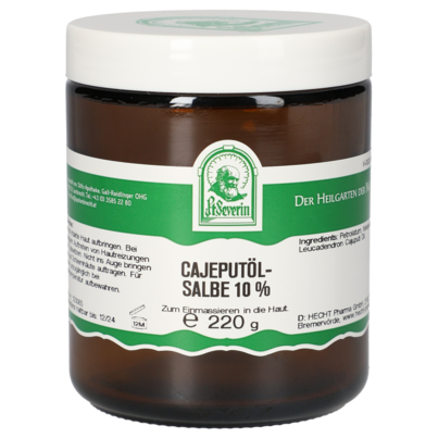 CAJEPUTÖL SALBE 10% 220 G, A-Nr.: 4946576 - 01
