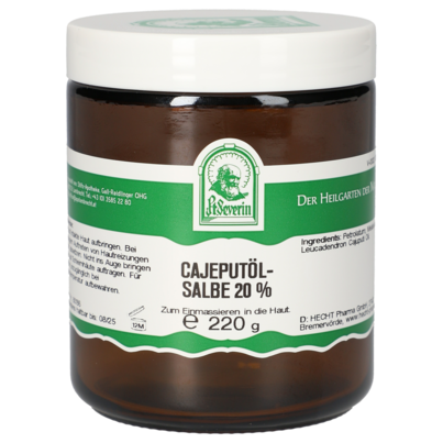 CAJEPUTÖL SALBE 20 % 220 G, A-Nr.: 4946613 - 01