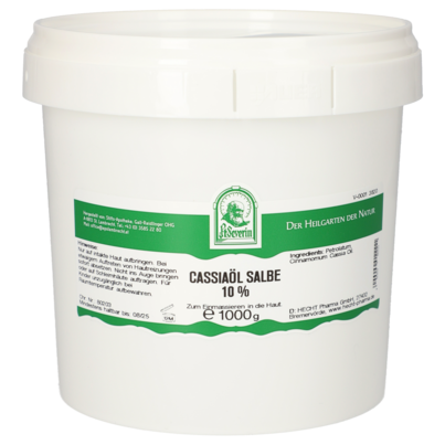 CASSIAÖL SALBE 10% 1000 G, A-Nr.: 5303840 - 01