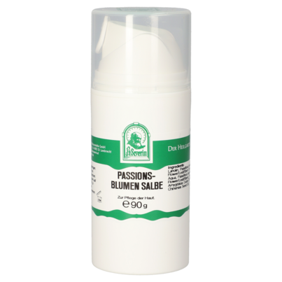 Sie sehen eine Packung PASSIONSBLUME SALBE 90 G, Produktbild: 01 PASSIONSBLUME SALBE 90 G, A-Nr.: 5703462 - 01