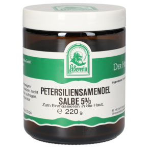 PETERSILIENSAMENÖL SALBE 5% 220 G, A-Nr.: 5358025 - 01