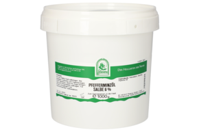 PFEFFERMINZÖL SALBE 6% 1000 G, A-Nr.: 5304147 - 01