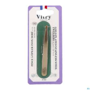 Pinzetten Vitry/professionelle Vergoldet Rostfrei 9cm 4022 1st, A-Nr.: 4627983 - 01