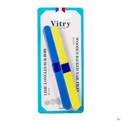 Sie sehen eine Packung Vitry 6er-set Nagelfeilen Auf Holz 12 Cm 1pc, Produktbild: 02 Vitry 6er-set Nagelfeilen Auf Holz 12 Cm 1pc, A-Nr.: 4627888 - 02