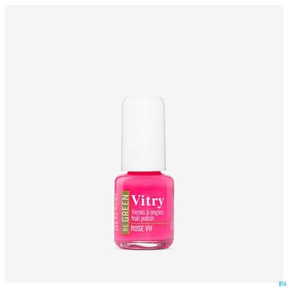 Sie sehen eine Packung Vitry Be Nagellack 103 Rose Vif Vgree 6ml, Produktbild: 03 Vitry Be Nagellack 103 Rose Vif Vgree 6ml, A-Nr.: 5455490 - 03