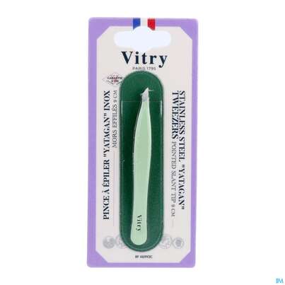 Vitry Farbige Zupfpinzette „yatagan“_weiss 1pc, A-Nr.: 4627641 - 17