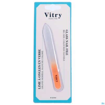 Sie sehen eine Packung Vitry Glasfeile_violett 1pc, Produktbild: 02 Vitry Glasfeile_violett 1pc, A-Nr.: 4627865 - 02