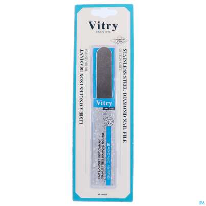 Sie sehen eine Packung Vitry Nagelfeile Inox Diamant 03 1pc, Produktbild: 06 Vitry Nagelfeile Inox Diamant 03 1pc, A-Nr.: 4778133 - 06