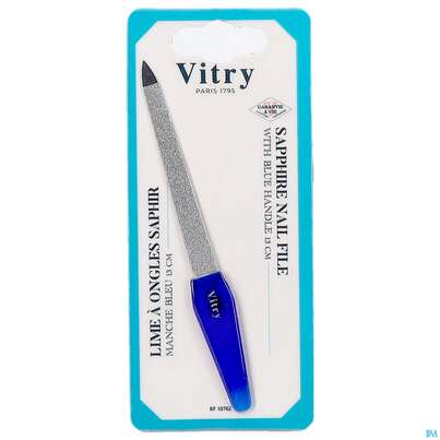Sie sehen eine Packung Vitry Nagelfeile Saphir 13cm 1pc, Produktbild: 03 Vitry Nagelfeile Saphir 13cm 1pc, A-Nr.: 4633469 - 03