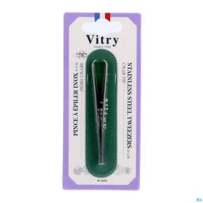 Vitry Pinzette Rostfrei Abgewinkelt 1pc, A-Nr.: 4633073 - 01