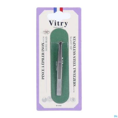 Vitry Pinzette Rostfrei Schräg 1pc, A-Nr.: 4633021 - 03
