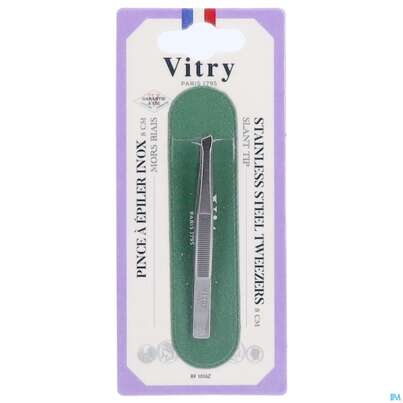 Vitry Pinzette Rostfrei Schräg 1pc, A-Nr.: 4633021 - 04