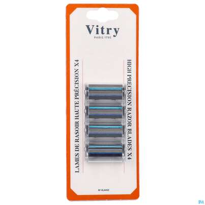 Sie sehen eine Packung Vitry Praezisionsersatzklingen 4 Hlam5 1st, Produktbild: 03 Vitry Praezisionsersatzklingen 4 Hlam5 1st, A-Nr.: 5609964 - 03