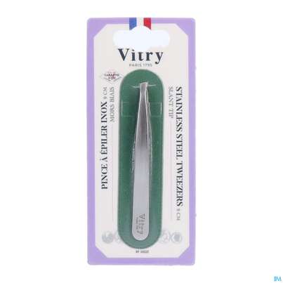 Vitry Professionelle Rostfreie Pinzette Mit Schrägen Spitzen 1pc, A-Nr.: 4627575 - 01