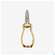 Vitry Vergoldete Inox-nagelzange Mit Langem Griff 1pc, A-Nr.: 4633794 - 04