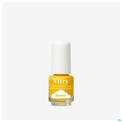 Sie sehen eine Packung Vitry Wasser-nagellack Banana 4ml, Produktbild: 05 Vitry Wasser-nagellack Banana 4ml, A-Nr.: 5820624 - 05