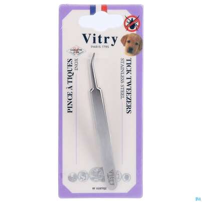 Vitry Zeckenzange Inox 1pc, A-Nr.: 4633564 - 04