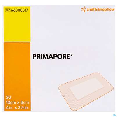 Wundverband Primapore Steril 8x 10cm 20st, A-Nr.: 2213562 - 02