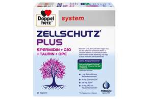 Doppelherz system ZELLSCHUTZ¹ PLUS SPERMIDIN + Q10 + TAURIN + OPC, A-Nr.: 6033101 - 01