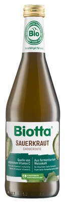 Biotta® SAUERKRAUT, Bio, Gemüsesaft, 500 ml, A-Nr.: 4248487 - 01