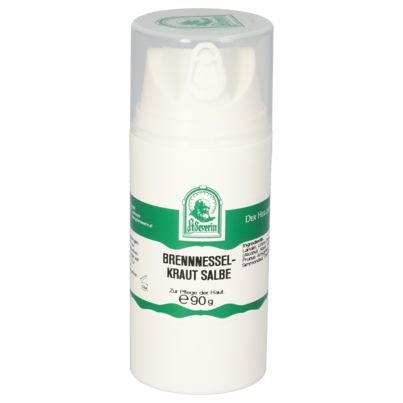 Sie sehen eine Packung BRENNNESSELKRAUT SALBE 90 G, Produktbild: 01 BRENNNESSELKRAUT SALBE 90 G, A-Nr.: 5902339 - 01