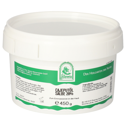 CAJEPUTOEL SALBE 20% 450 G, A-Nr.: 5713408 - 01