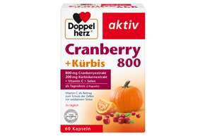 Doppelherz Cranberry + Kürbis + Vitamin C + Selen, A-Nr.: 3821246 - 01