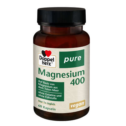 Doppelherz pure Magnesium 400 - Ohne Gelatine und Füllstoffe, A-Nr.: 5676966 - 01