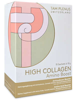 Sie sehen eine Packung High Collagen Amino Boost, Produktbild: 02 High Collagen Amino Boost, A-Nr.: 5990898 - 02