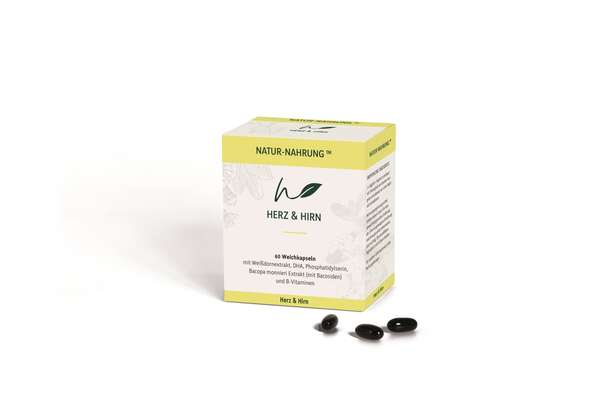 NATUR-NAHRUNG™ Herz &amp; Hirn 60 Weichkapseln, A-Nr.: 6046210 - 01