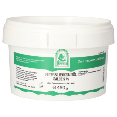 PETERSILIENKRAUTÖL SALBE 450 G, A-Nr.: 5802537 - 01