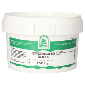 PETERSILIENSAMENÖL SALBE 5% 450 G, A-Nr.: 5802566 - 01