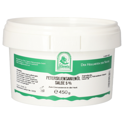 PETERSILIENSAMENÖL SALBE 5% 450 G, A-Nr.: 5802566 - 01