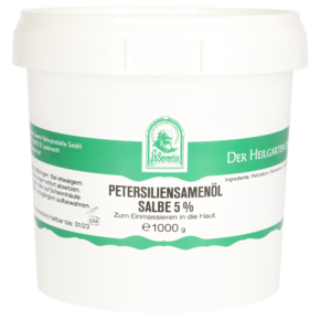 PETERSILIENSAMENÖL SALBE 5% 1000G, A-Nr.: 5802572 - 01