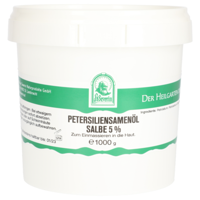 PETERSILIENSAMENÖL SALBE 5% 1000G, A-Nr.: 5802572 - 01