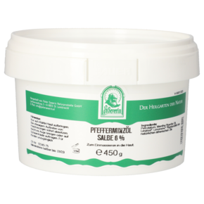 PFEFFERMINZÖL SALBE 6% 450 G, A-Nr.: 5802589 - 01