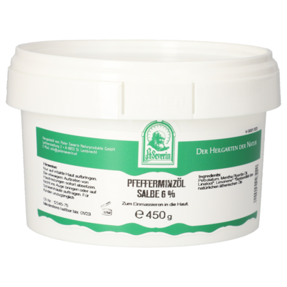 PFEFFERMINZÖL SALBE 6% 450 G, A-Nr.: 5802589 - 01
