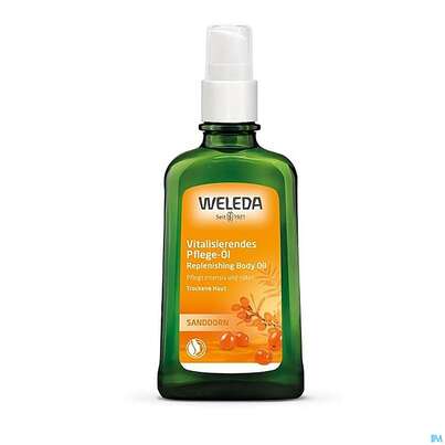 Sie sehen eine Packung Weleda Sanddorn Pflege Oel Neu 100ml, Produktbild: 03 Weleda Sanddorn Pflege Oel Neu 100ml, A-Nr.: 4583659 - 03