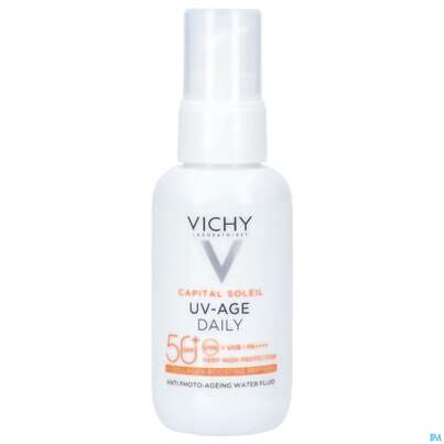 Sonnenprodukte Vichy/capital Soleil Gesichtscreme Uv-age Lsf50+ 40ml, A-Nr.: 5360950 - 13
