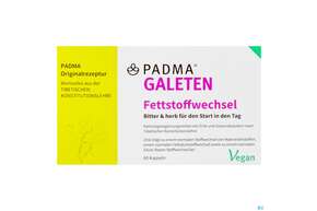 Padma Kapseln Galeten Fettstoffwechsel 60st, A-Nr.: 5750361 - 01