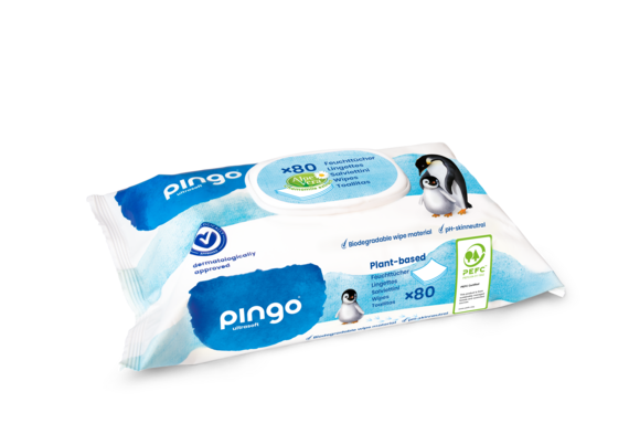 Feuchttücher Baby Pinguin – Pingo Swiss, A-Nr.: 4559626 - 01