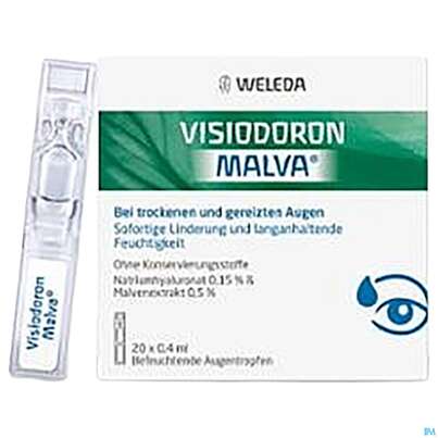 Visiodoron Malva Augentropfen Einzeldosen 0,4ml 20st, A-Nr.: 4123521 - 05