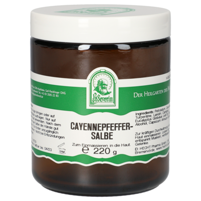 CAYENNEPFEFFERSALBE 220 G, A-Nr.: 5171976 - 01