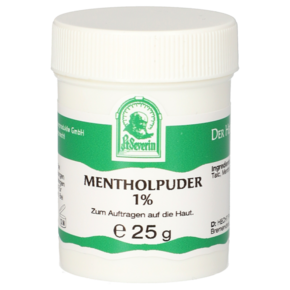 MENTHOLPUDER 1% 25 G, A-Nr.: 4946665 - 01