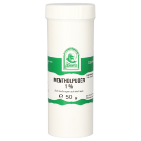 MENTHOLPUDER 1% 50 G, A-Nr.: 4946671 - 01