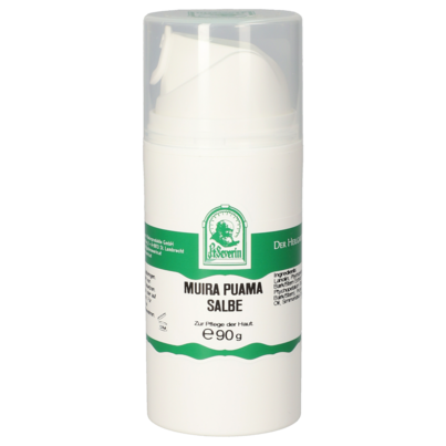 Sie sehen eine Packung MUIRA PUAMA SALBE 90 G, Produktbild: 01 MUIRA PUAMA SALBE 90 G, A-Nr.: 5703427 - 01
